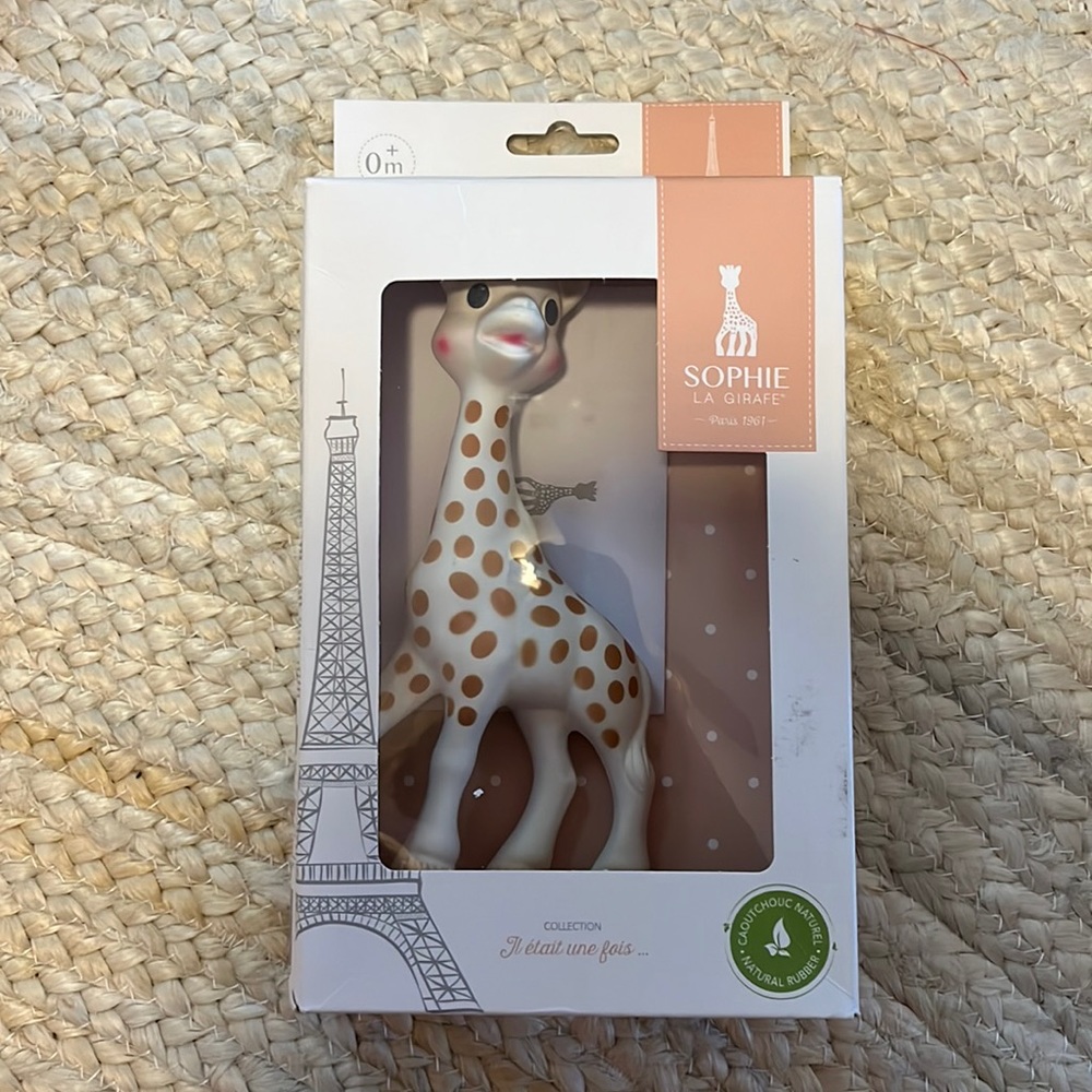 Sophie La Girafe teething toy